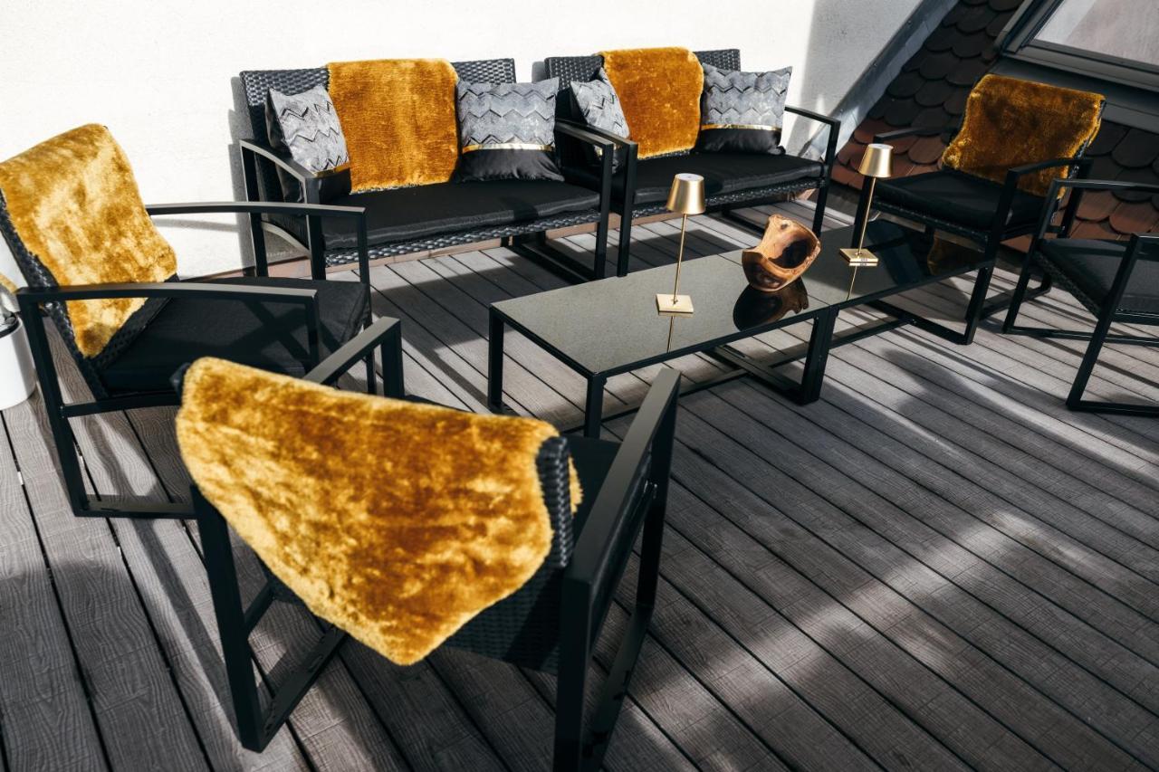Heimatel - Luxury Penthouse Loft Lejlighed Ravensburg Eksteriør billede