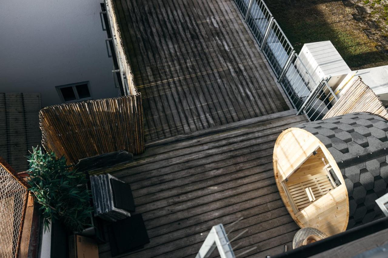 Heimatel - Luxury Penthouse Loft Lejlighed Ravensburg Eksteriør billede