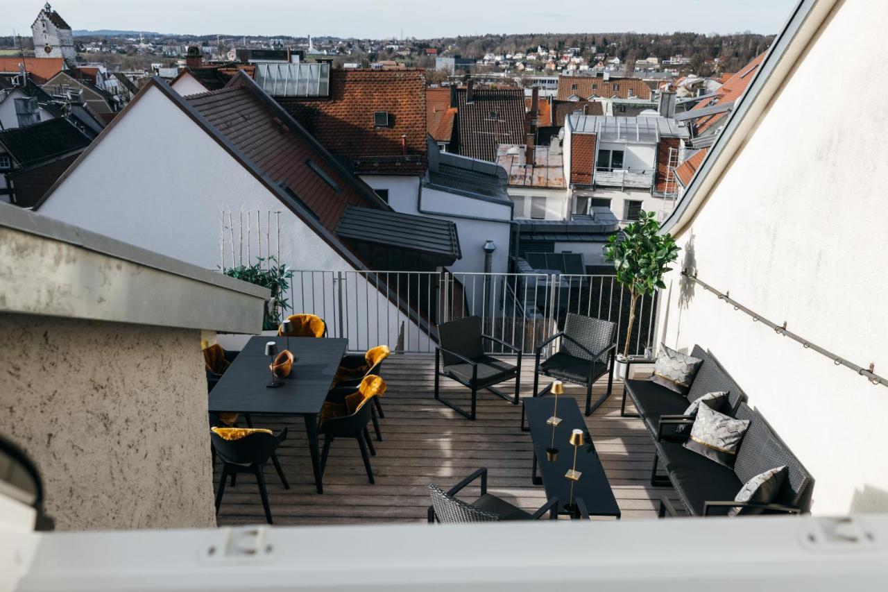 Heimatel - Luxury Penthouse Loft Lejlighed Ravensburg Eksteriør billede
