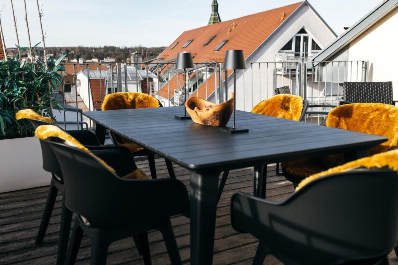 Heimatel - Luxury Penthouse Loft Lejlighed Ravensburg Eksteriør billede