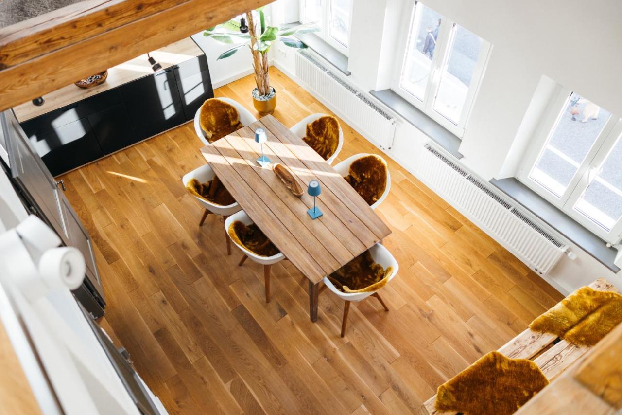 Heimatel - Luxury Penthouse Loft Lejlighed Ravensburg Eksteriør billede